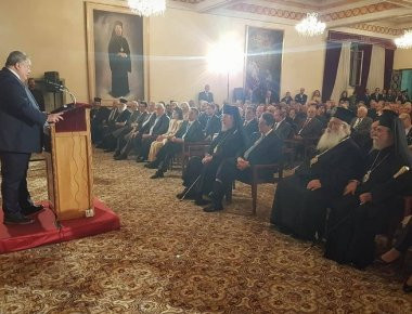 Η ιστορική ομιλία του Ν.Κοτζιά στη Λευκωσία: «Ελλάδα και Κύπρος είμαστε ισχυροί»